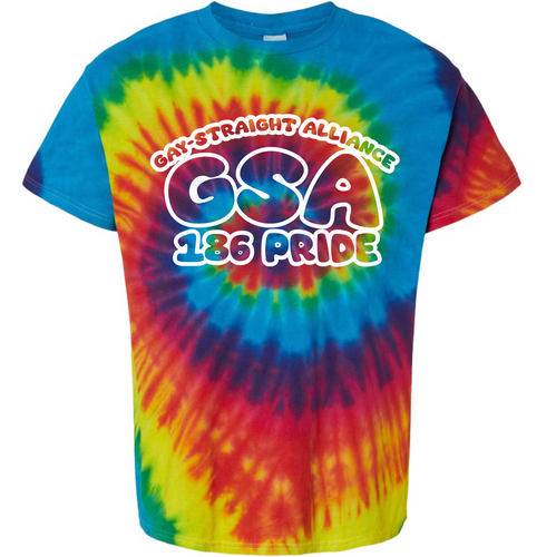 GSA - 186 Pride - Rainbow Spiral Tie Dye